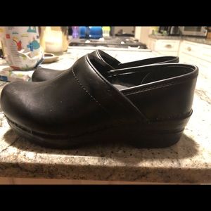 Dansko black clogs